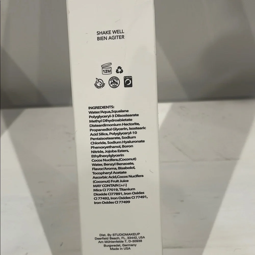 StudioMakeup White Skincare Serum and Face Oil Set